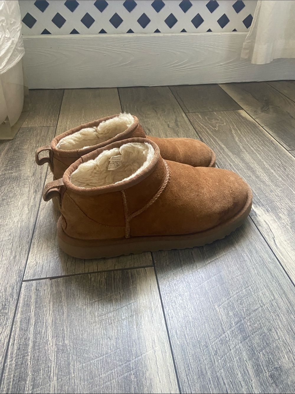 UGG  mini Chestnut Boots